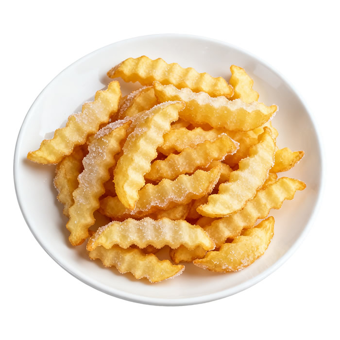 速冻油炸波纹署